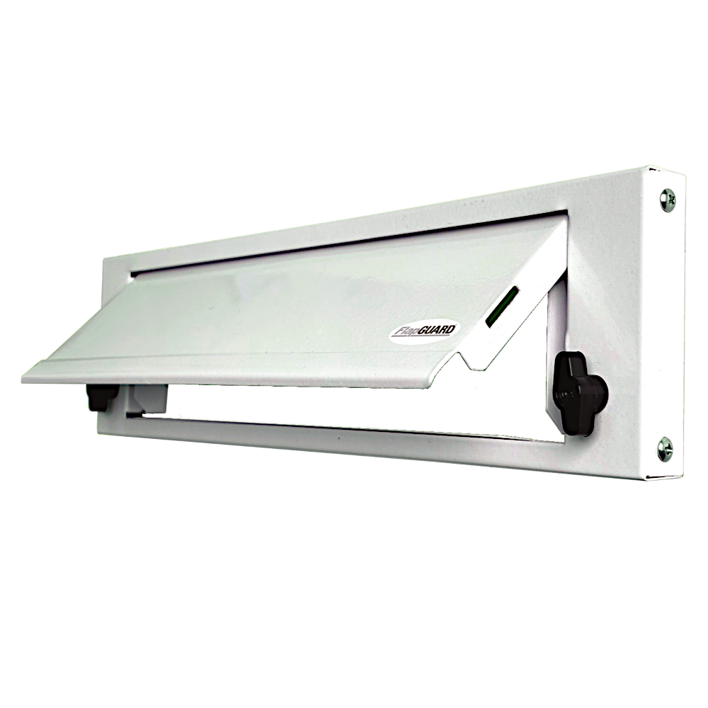 FlapGUARD Letterbox Internal Security Cover White