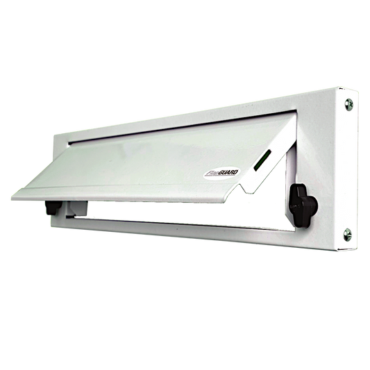 FlapGUARD Letterbox Internal Security Cover White
