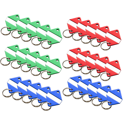 INTRATONE Mifare Electronic Key Ring Tags (Box of 30) Mixed 08-0116 - Various