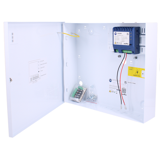 RGL Power Supply Unit (PSU) 5 Amp 12VDC Boxed With 4 Way Fused Output Module PSU 2ACCESS-12 - White