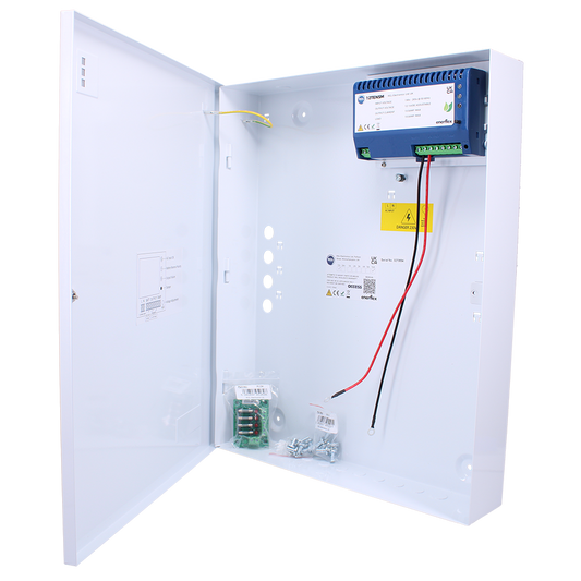 RGL Power Supply Unit (PSU) 10 Amp 12VDC Boxed With 8 Way Fused Output Module PSU 4ACCESS-12 - White