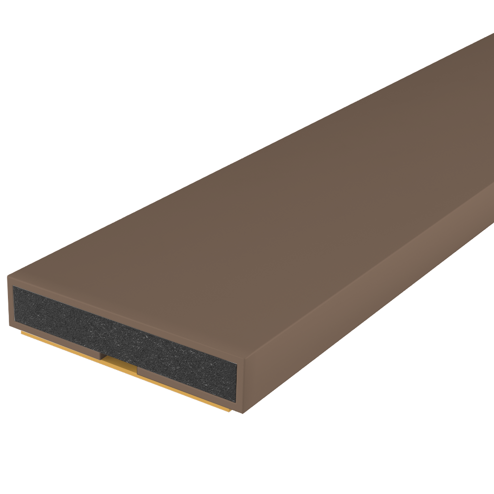 FIRESTOP Intumescent Strip 2.1m x 4mm Fire Only Seal 20mm 1 Hour FS130 - Brown