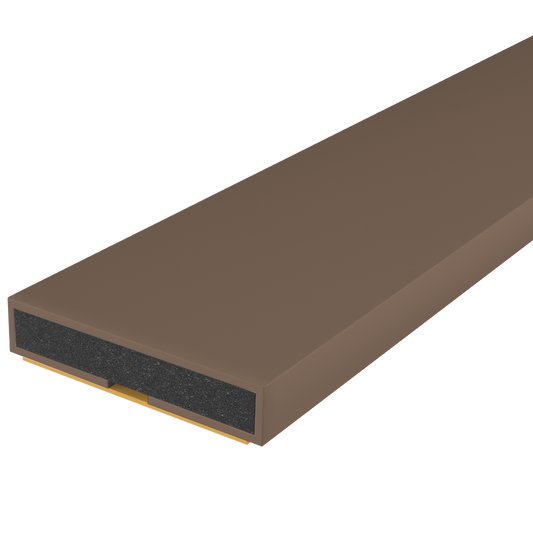 FIRESTOP Intumescent Strip 2.1m x 4mm Fire Only Seal 20mm 1 Hour FS130 - Brown