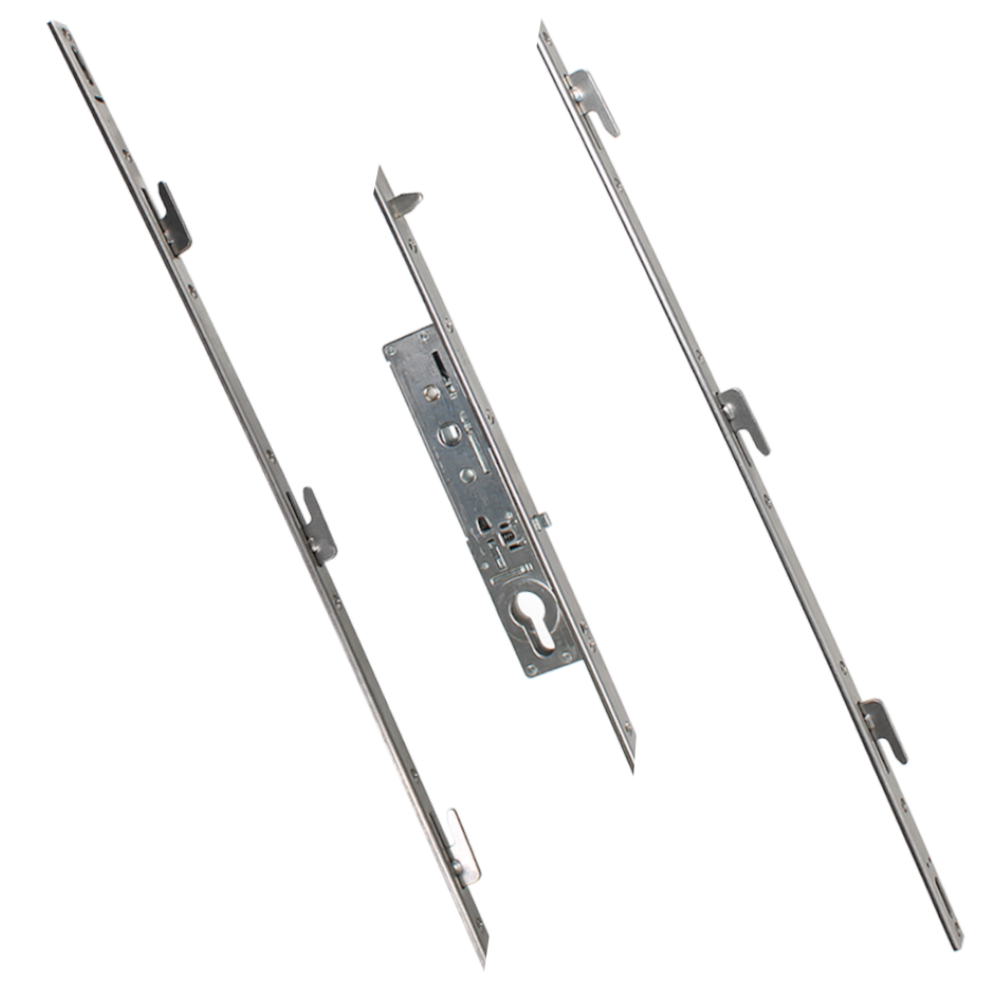 FULLEX XL 6 Hook Patio Door Lock 1414mm x 16mm PD1000 Backset 20mm