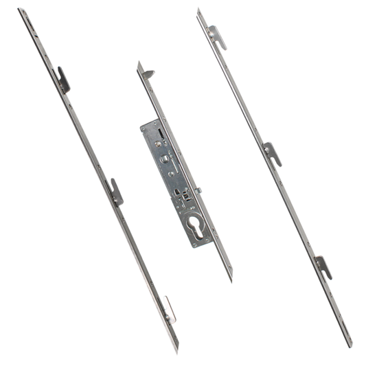 FULLEX XL 6 Hook Patio Door Lock 1414mm x 16mm PD1000 Backset 20mm