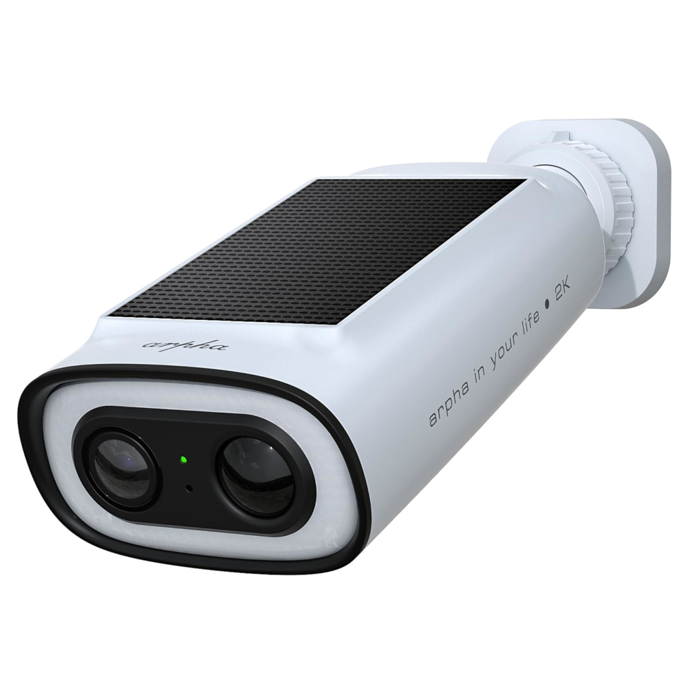 AMALOCK KO6 Wi-Fi Wireless Solar Camera K06 - White