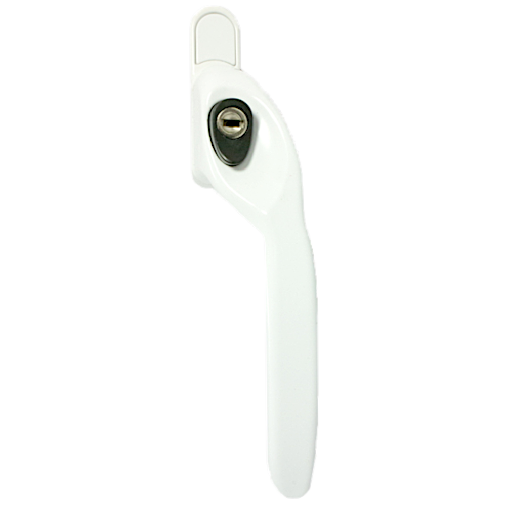 TITON Overture E II Locking Espag Window Handle Offset Handed RH - White