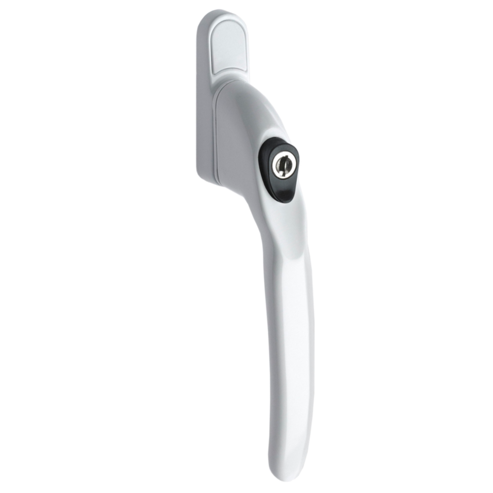 TITON Overture E II Locking Espag Window Handle Inline - White