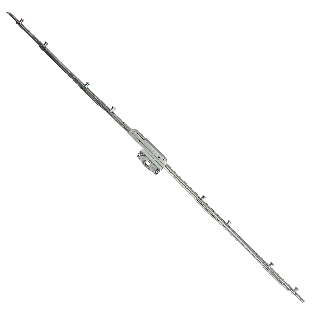 ROTO TSL Twin Cam Espagnolette With 8mm Cam Height & 22mm Backset 750mm 8 Cams 738800 - Silver