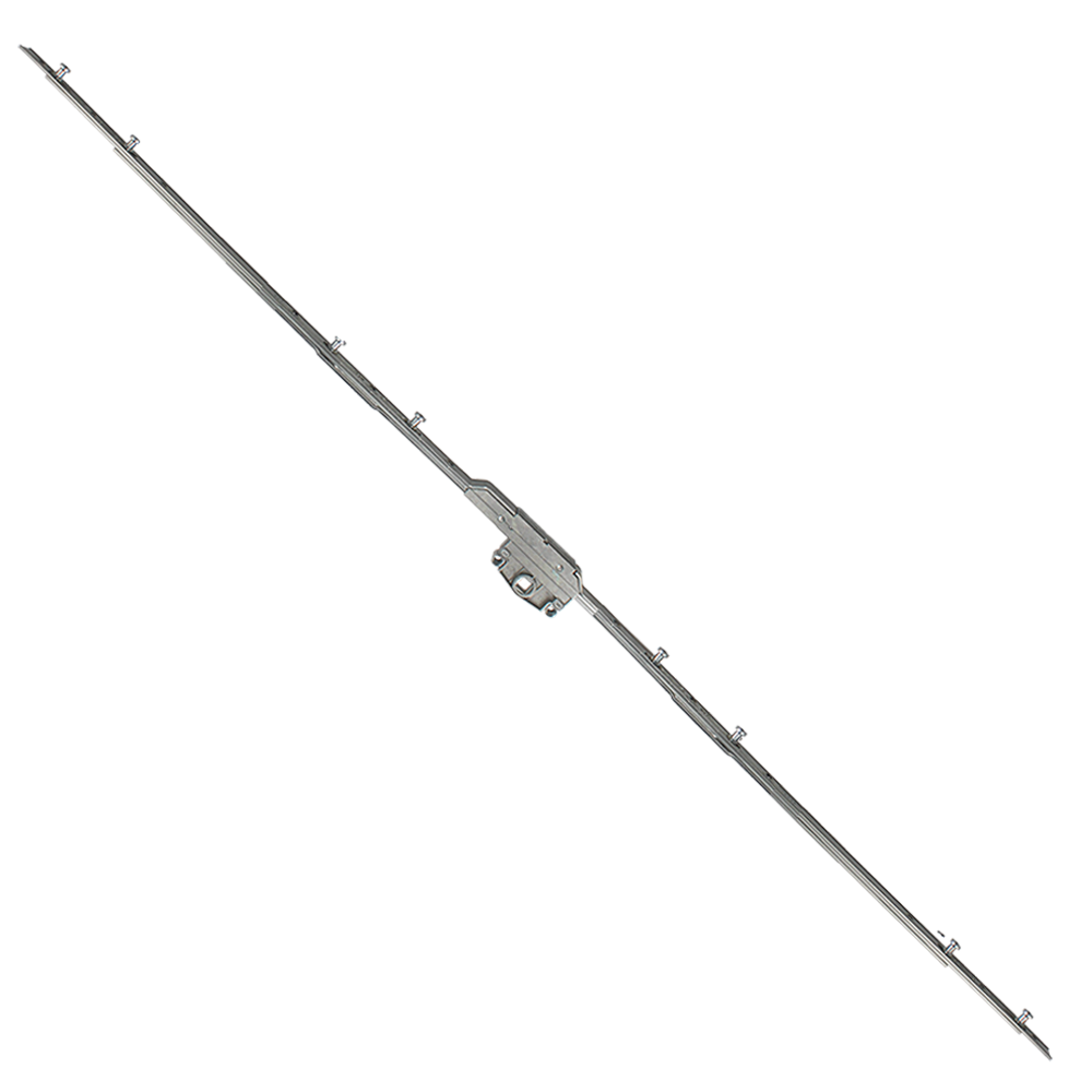 ROTO TSL Twin Cam Espagnolette With 8mm Cam Height & 22mm Backset 850mm 8 Cams 738801 - Silver