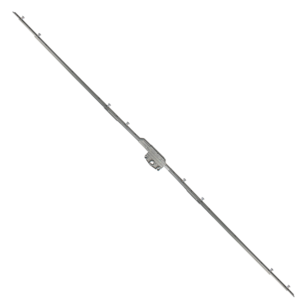 ROTO TSL Twin Cam Espagnolette With 8mm Cam Height & 22mm Backset 1050mm 8 Cams 738803 - Silver