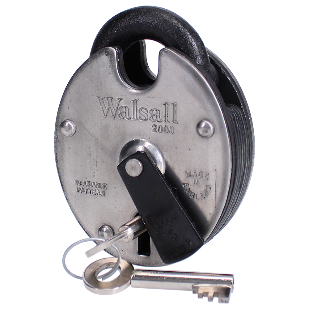 WALSALL LOCKS W2000 5 Lever High Security Padlock
