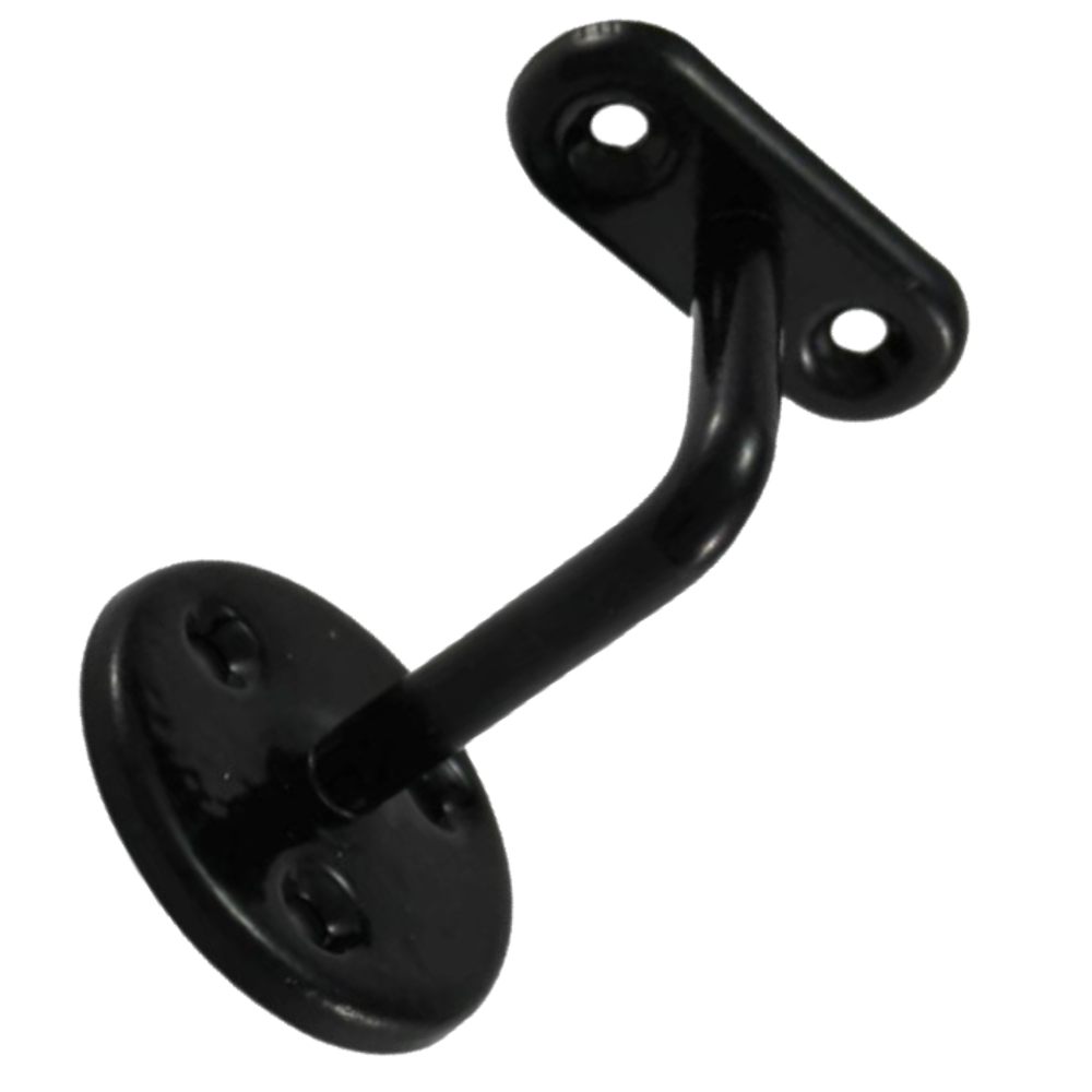 A PERRY 63mm Handrail Bracket 236 2.5 - Black