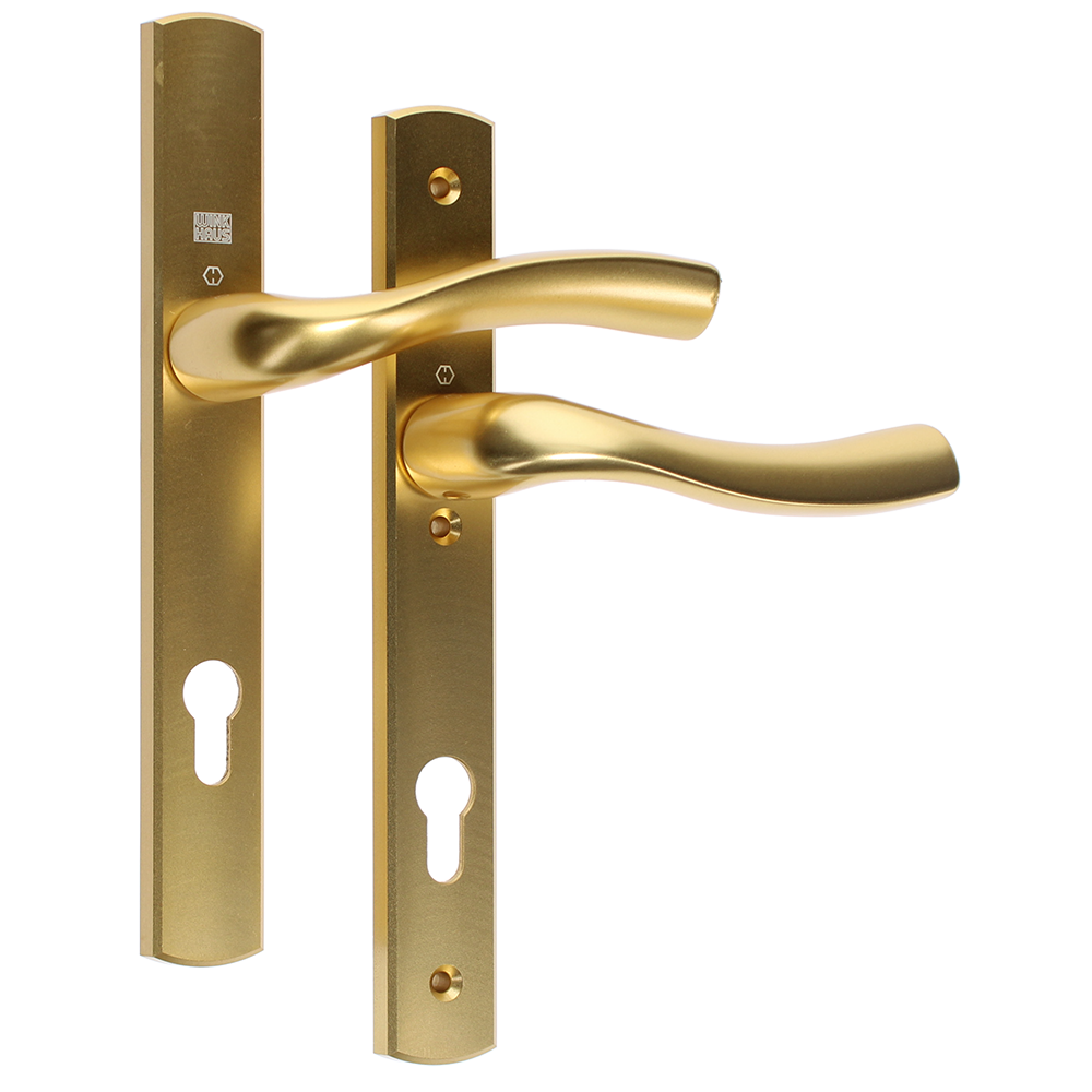 WINKHAUS Palladio Quick Fit 92 Lever/Lever Furniture To Suit 56mm-60mm Doors 56mm-60mm - Gold