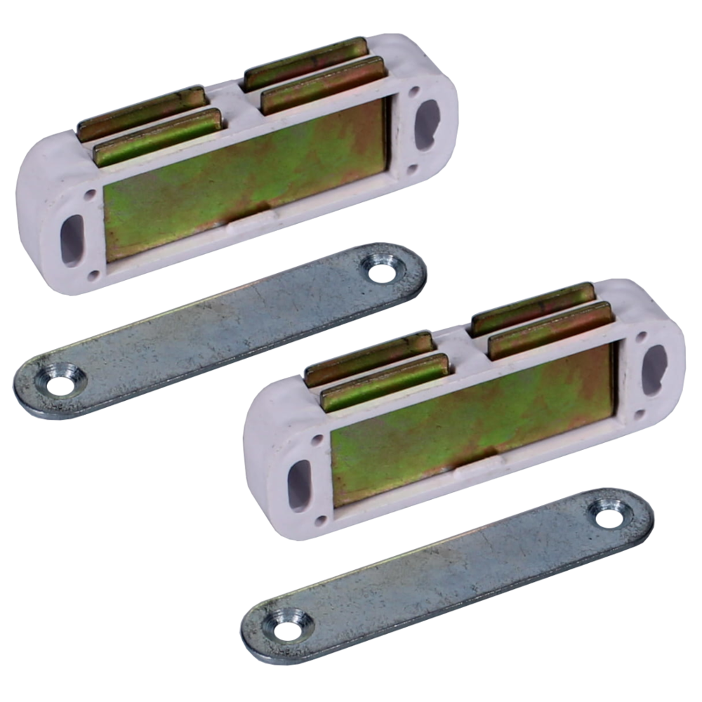 ECLIPSE Magnetic Catch Large 62mm (1 Pair) White