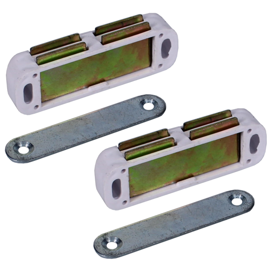 ECLIPSE Magnetic Catch Large 62mm (1 Pair) White