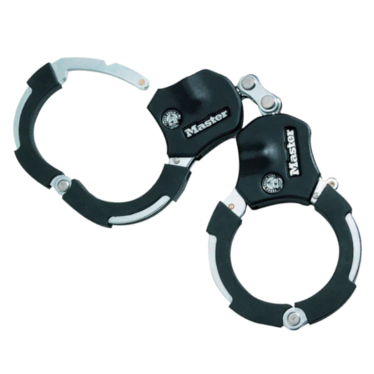 MASTER LOCK Street Cuff With Hardened Steel Links 1 Link - Black