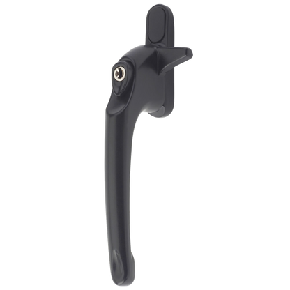 ERA Maxim Cockspur Locking Handle With 12mm Nose Height LH 12mm - Black