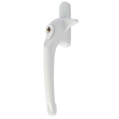 ERA Maxim Cockspur Locking Handle With 21mm Nose Height LH 21mm - White
