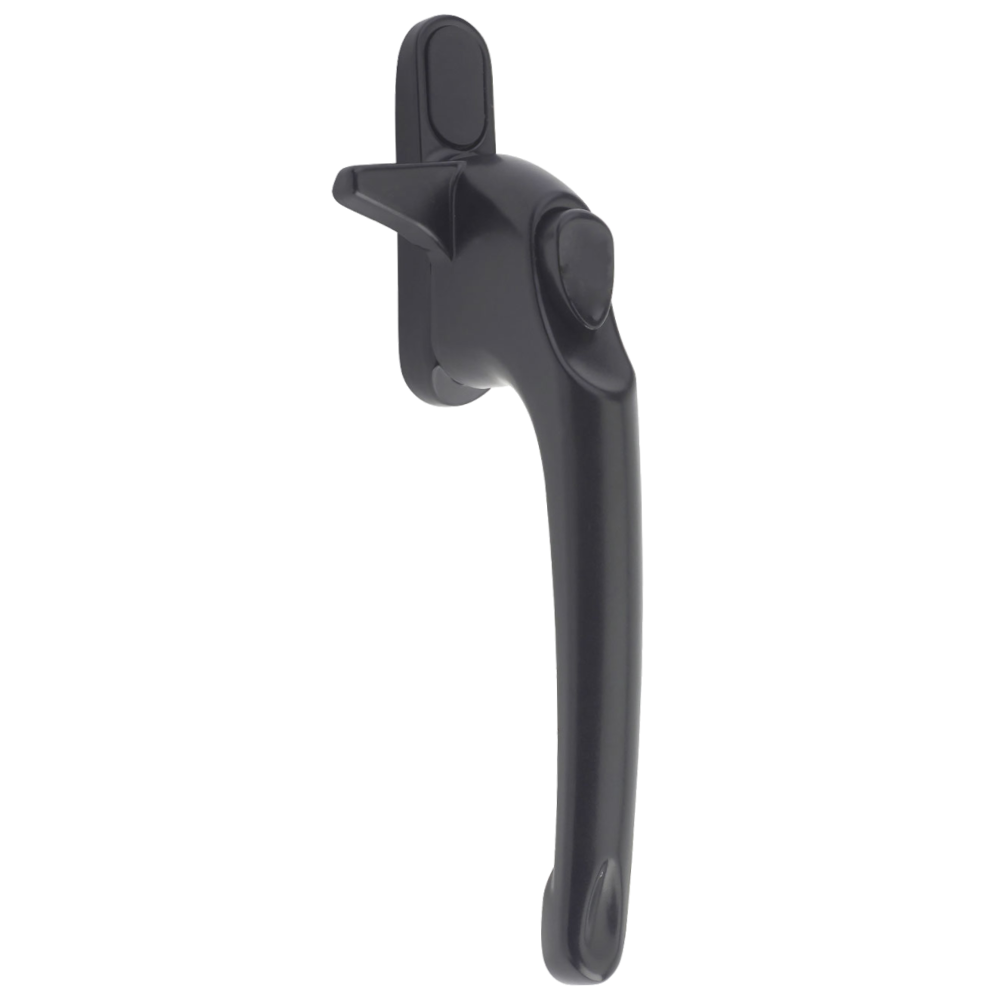 ERA Maxim Cockspur Non-Locking Handle With 21mm Nose Height RH 21mm - Black