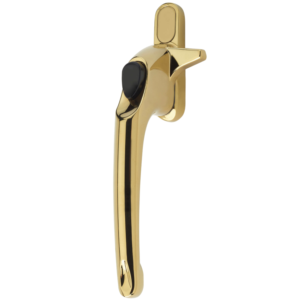ERA Maxim Cockspur Non-Locking Handle With 21mm Nose Height LH 21mm - Gold
