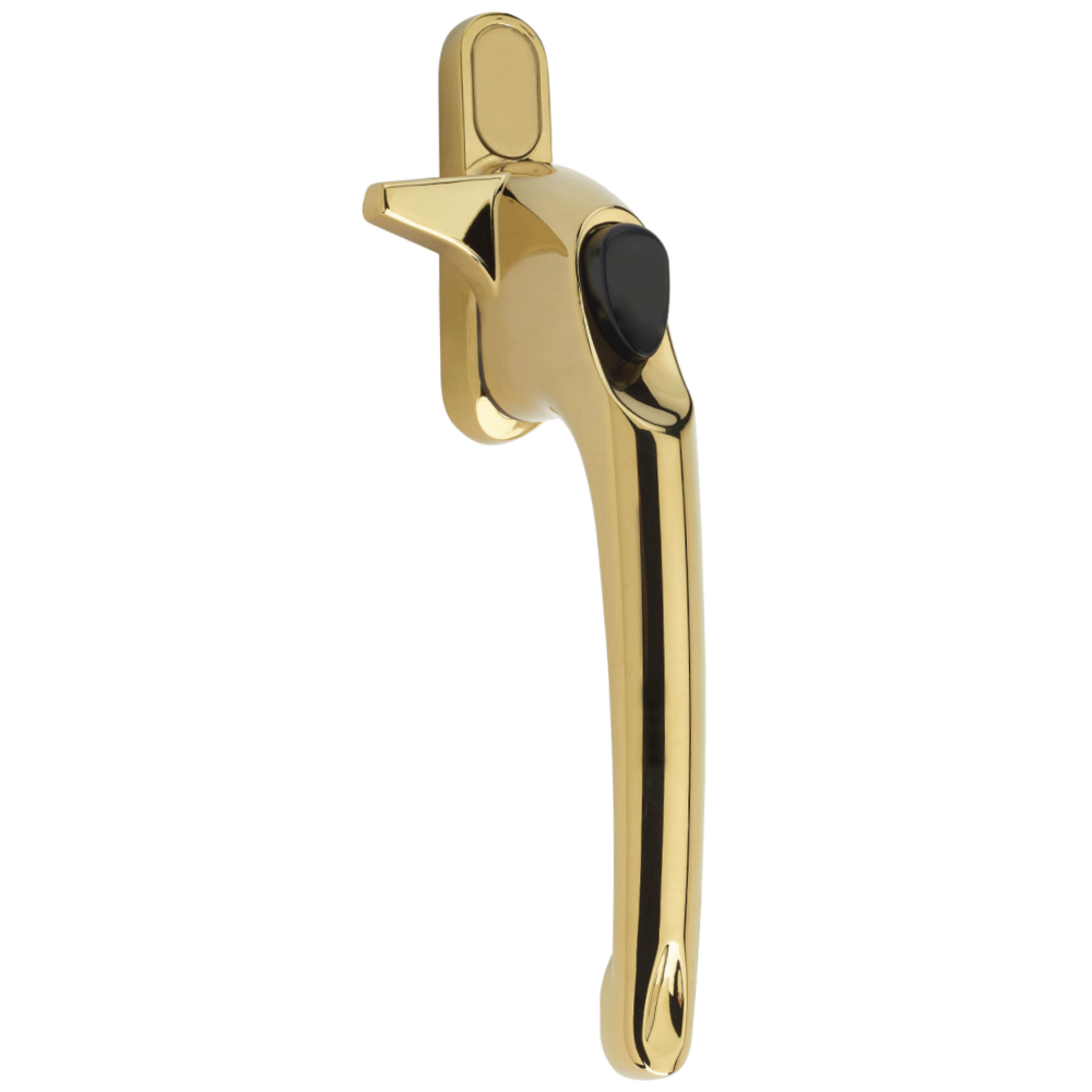 ERA Maxim Cockspur Non-Locking Handle With 21mm Nose Height RH 21mm - Gold