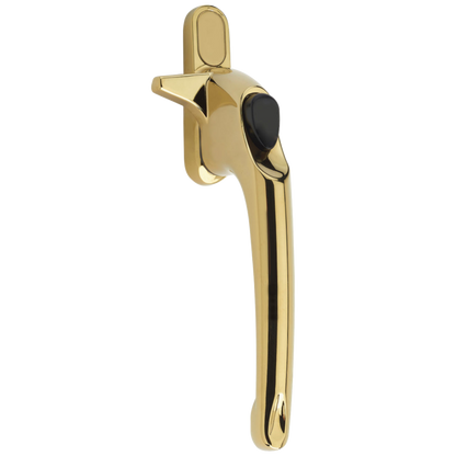 ERA Maxim Cockspur Non-Locking Handle With 21mm Nose Height RH 21mm - Gold