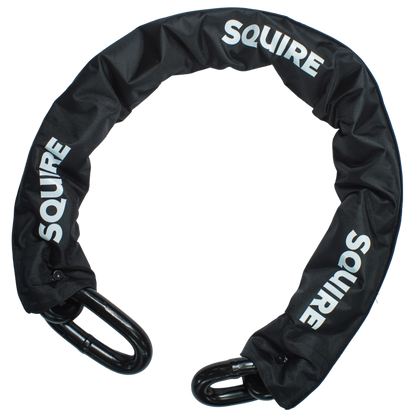 SQUIRE Hardened Alloy Steel Chain TC Range Sold Secure Approved TC26/5 26mm x 1500mm - Black