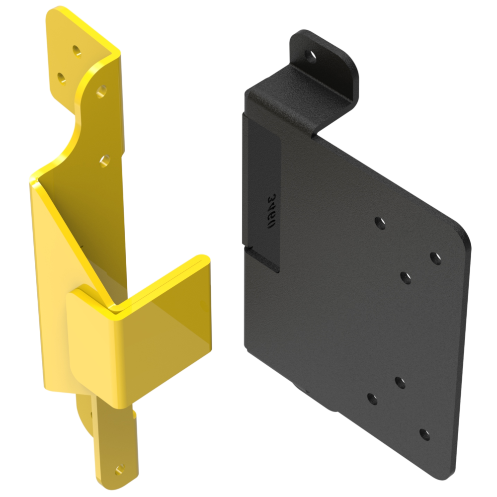VAN GUARD VGP632 Anti-Peel Bracket (Top) For Passenger Sliding Door To Suit Ford Transit Custom 2013-2023 VGP632 Bracket Top Fit