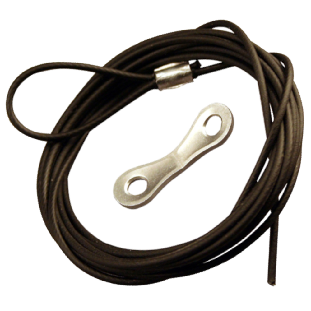 Garage Door Latch Cable 2.5m - Black