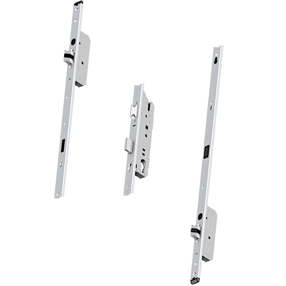 FUHR 833 Type 4 Auto Locking With Deadlocking Latch & 2 Latchbolts 16mm Faceplate 35/92