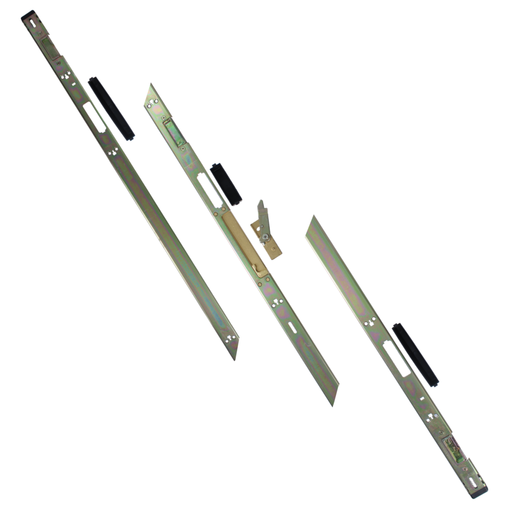 AVOCET Full Length Keep To Suit Pioneer Sash Lifter 2 Hook 2 Roller Left Hand EAFLK2L - Yellow Passivate
