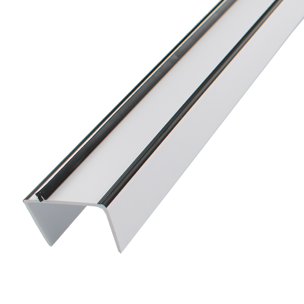 FRAMEFIT Fire Door Bottom Seal Carrier 1 Metre FD30 - White