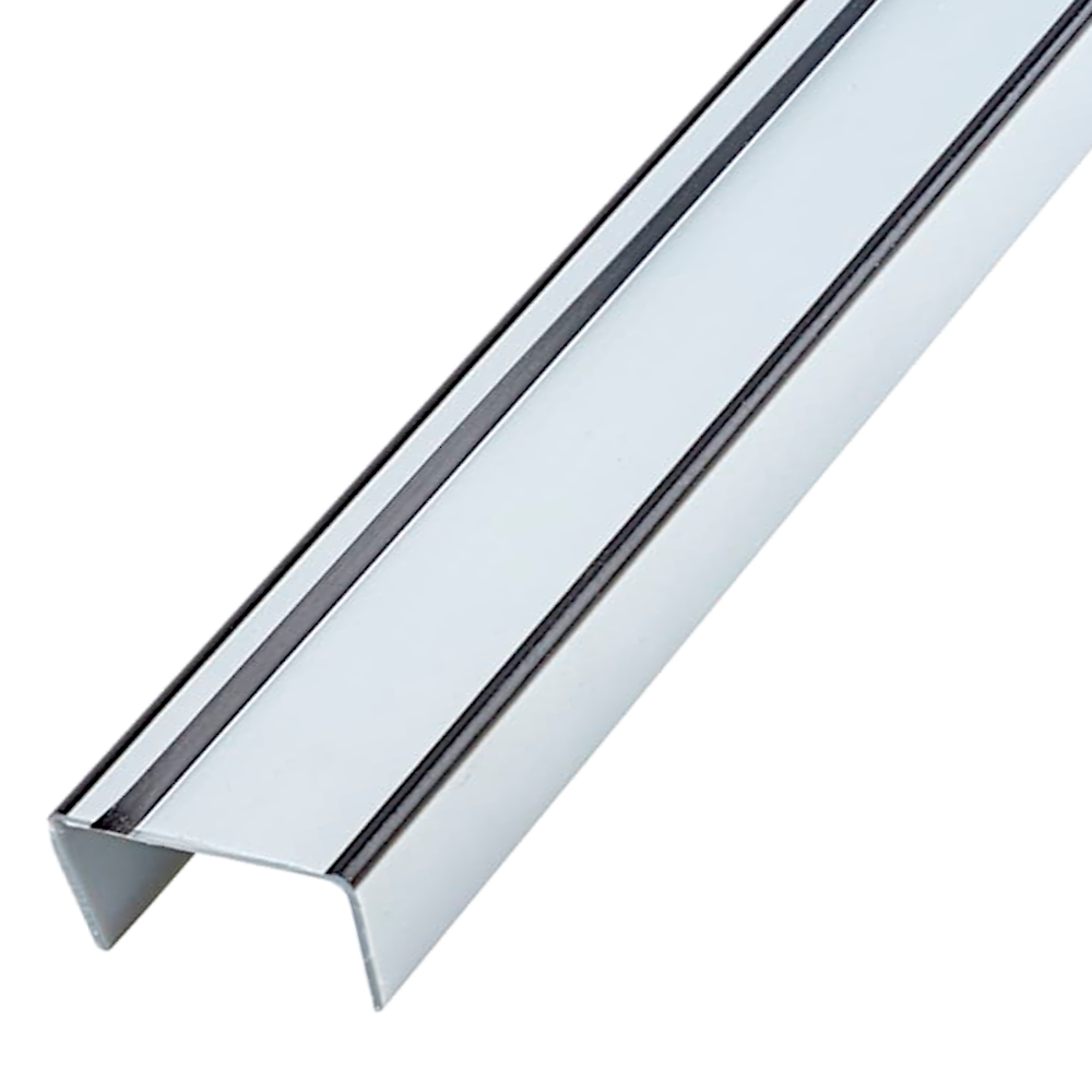 FRAMEFIT Fire Door Bottom Seal Carrier 1 Metre FD60 - White