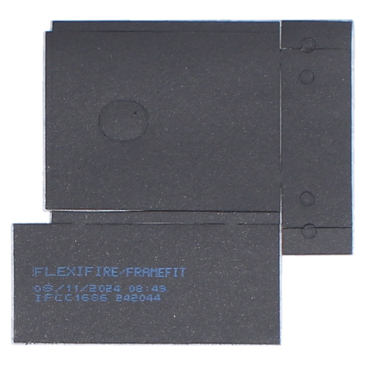 FRAMEFIT Intumescent Nightlatch Pack For FD30 Fire Doors Universal Kit