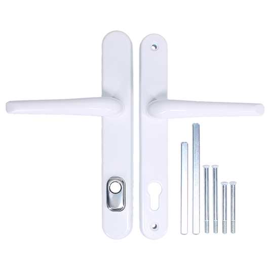 DYNAMIC TS007 2 Star Lever/Lever Security Door Handle White