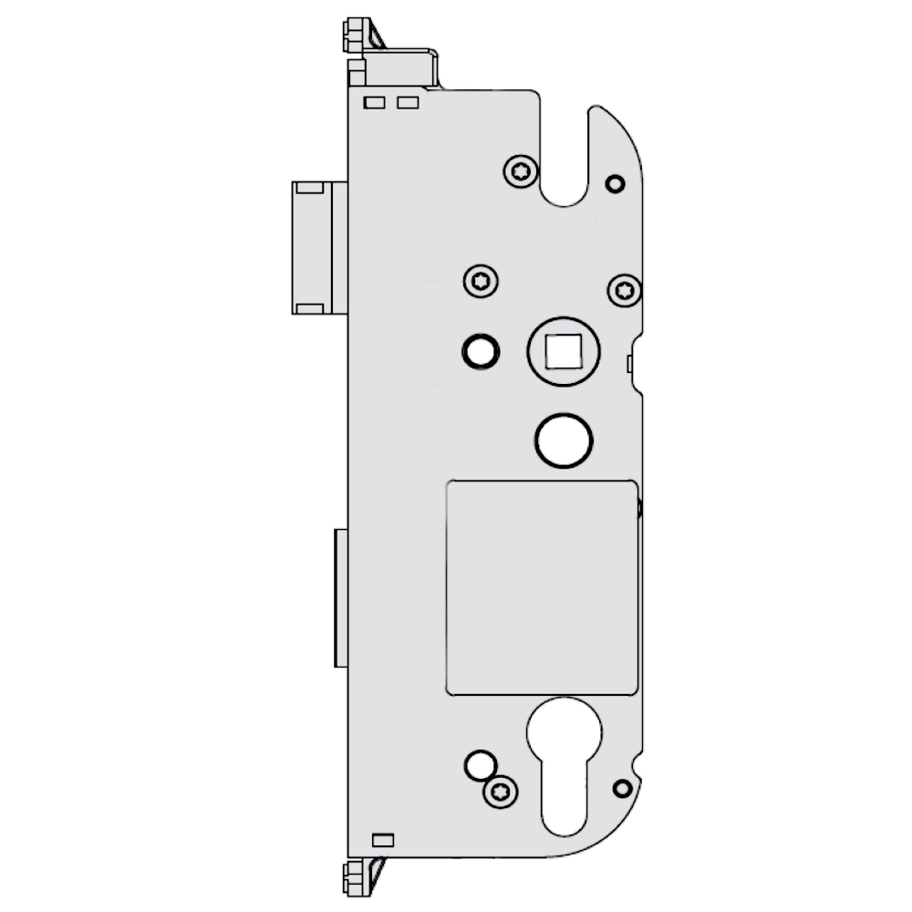 GU Secury Gearbox Only Keywind 55/92 Gearbox Only