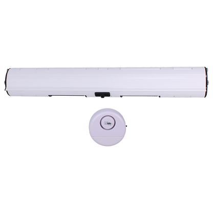 MINDER Patio Door Lock With Vibration Alarm White
