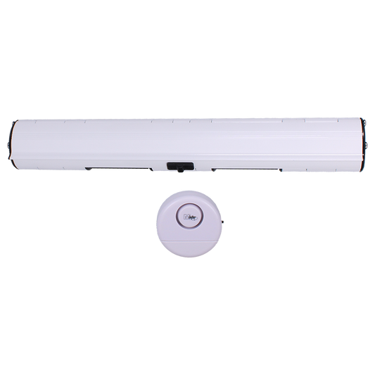 MINDER Patio Door Lock With Vibration Alarm White