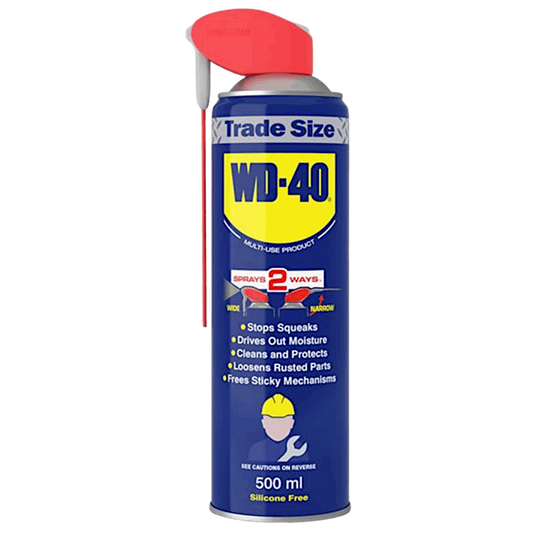 WD-40 Lubricant Spray with Smart Straw 500ml