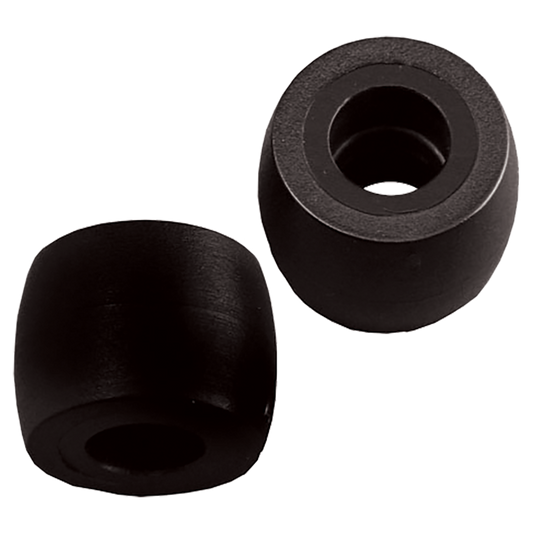 Nylon Rollers Pair To Suit Garador C Type & Belgravia Garage Doors Black