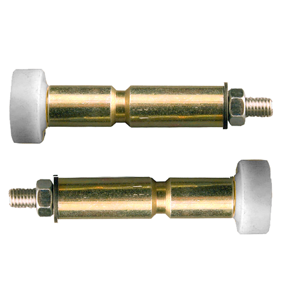CARDALE Mk2/Mk3 Roller Spindles Pair To Suit Canopy Garage Doors White