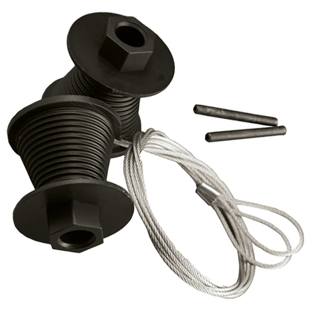 CARDALE CD45 Cones & Cables Pair Black 1360mm Black