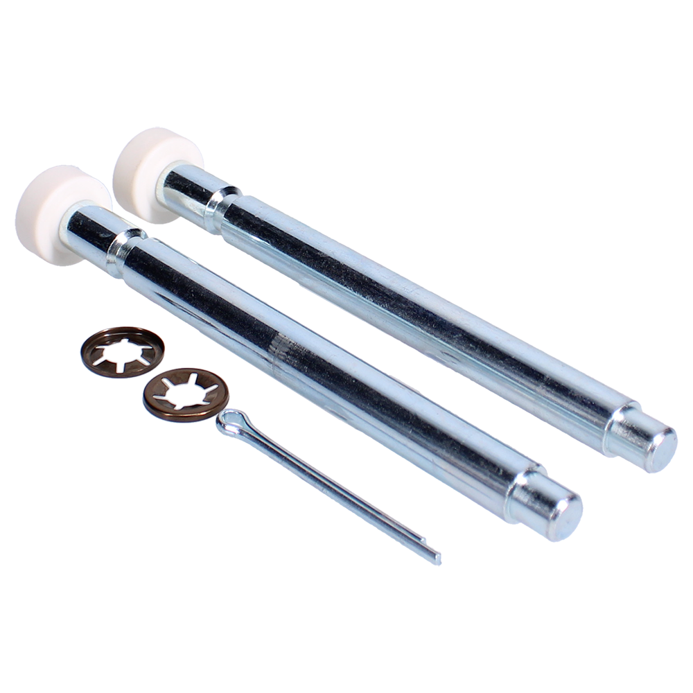 CARDALE CD45 Roller Spindles & Rollers Pair White