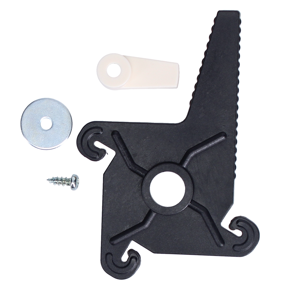 CARDALE Crucifix Canopy Door Centre Cam & Screw Black