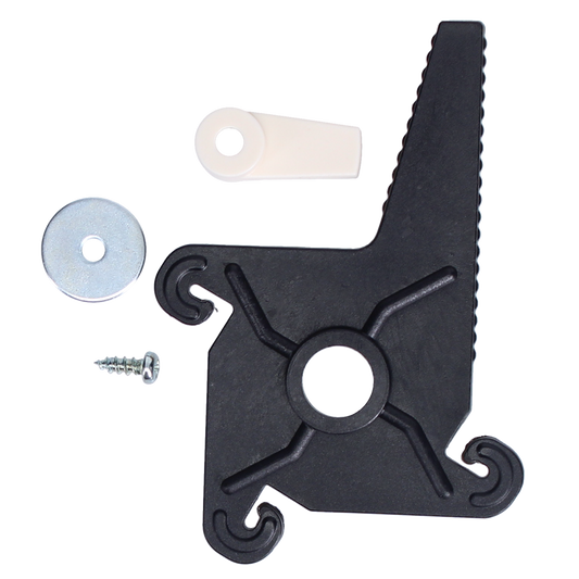 CARDALE Crucifix Canopy Door Centre Cam & Screw Black