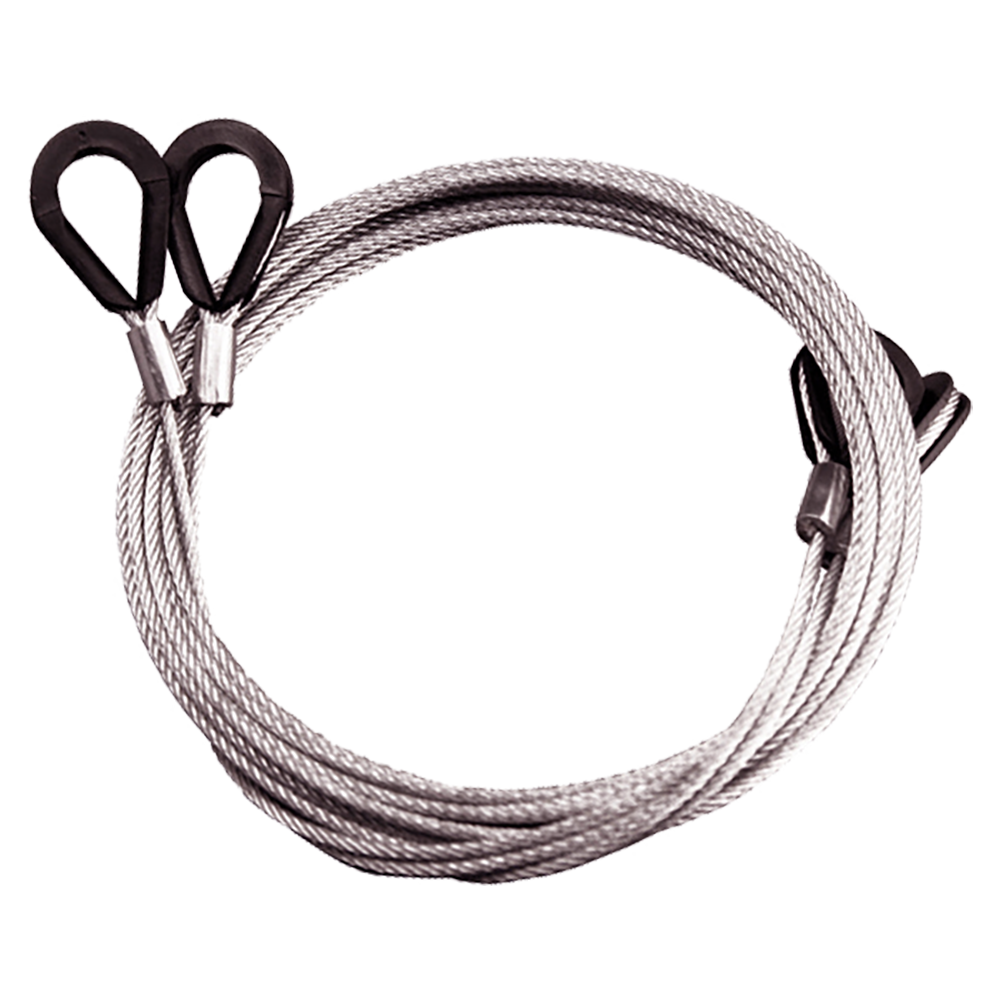 Mk3C Type Cable Pair To Suit Garador Mk3C, S/S & C Type Doors Steel