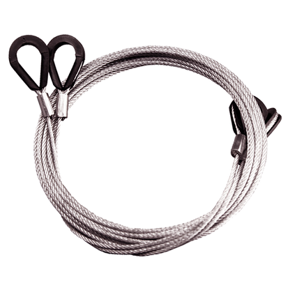 Mk3C Type Cable Pair To Suit Garador Mk3C, S/S & C Type Doors Steel