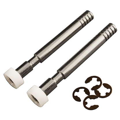 HENDERSON Circlip Type Spindle & Rollers Pair To Suit Pre-Premier Single Canopy Garage Doors 123mm