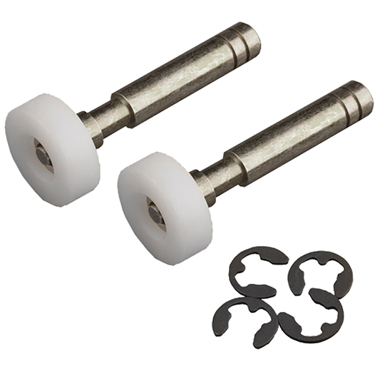 HENDERSON Premiere Spindles & Rollers Pair To Suit Single Canopy Garage Doors Post February 1992 73mm